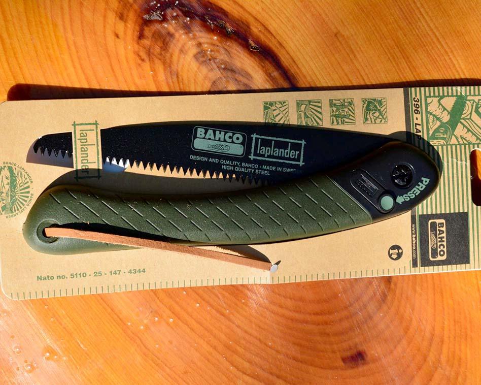 Bahco Laplander Folding Saw - Peg Tooth - Lure of the North Outfitters