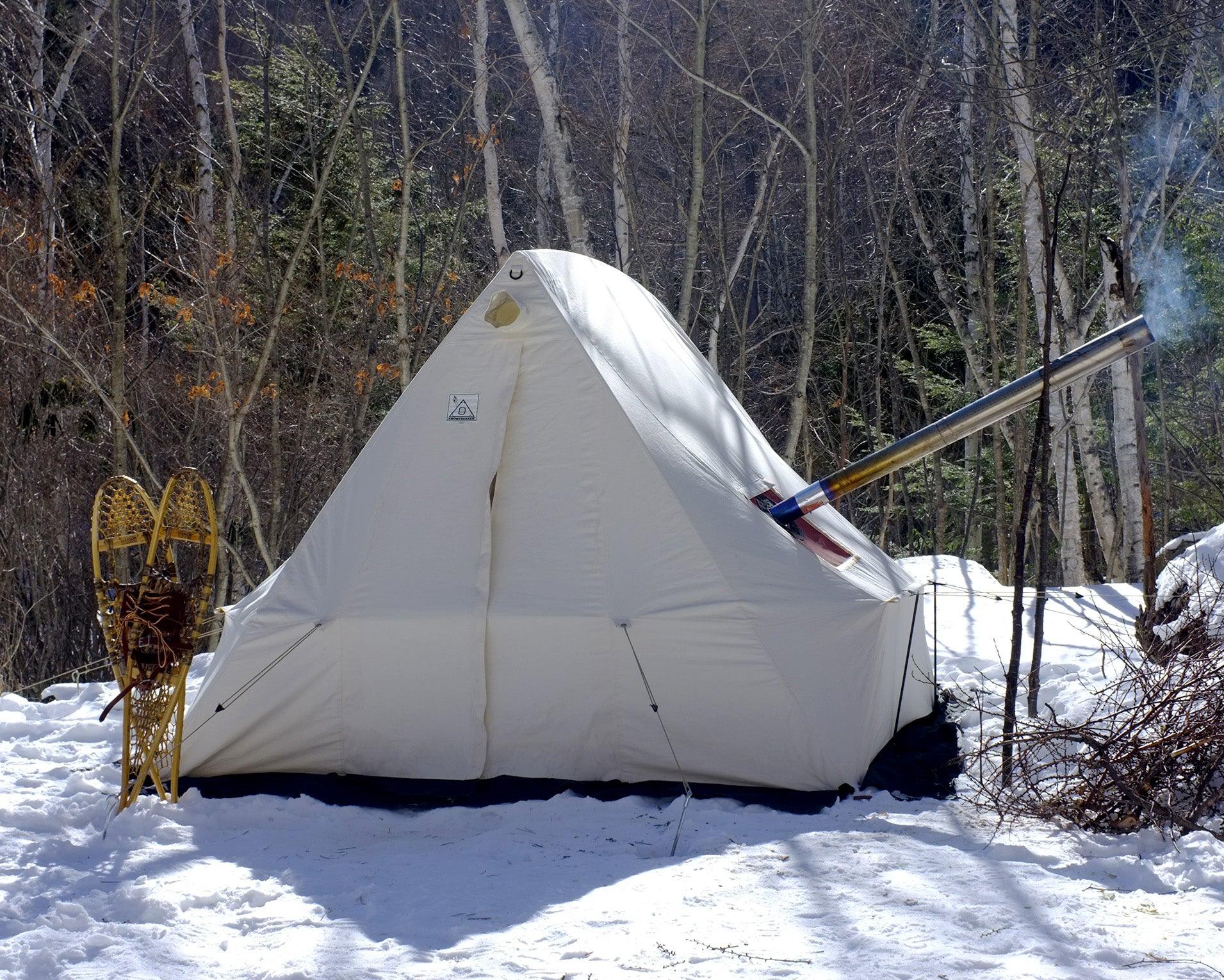 Extreme Winter Camping in Alaska (-26C) Backcountry Hot Tent