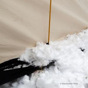 LOTN Outfitters Snowtrekker Tent Skirt Sidewall Pickett Bottom