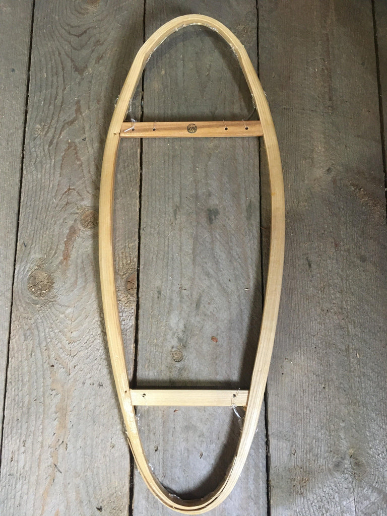 Traditional Snowshoes - DIY Weaving Kit - Bear Paw - 10x30 - Lure of the North Outfitters