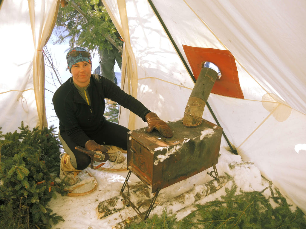 Kni-Co Alaskan Jr. Trail Stove - Kie floats boughs - Lure of the North Outfitters