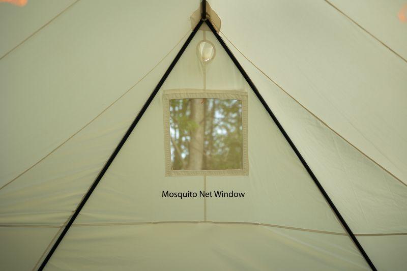 Lure of the North Outfitters Snowtrekker Canvas Tent Screen Window