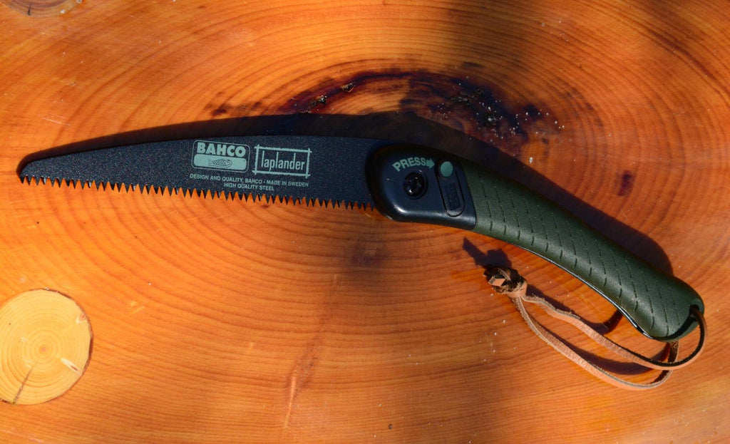 Bahco Laplander Folding Saw - Lock open - Lure of the North Outfitters