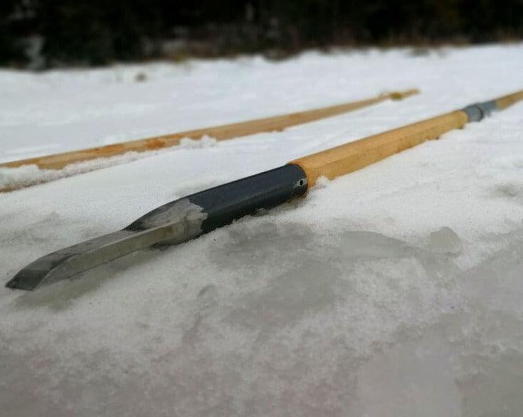 Ice Chisels - Hardened steel head - Lure of the North Outfitters