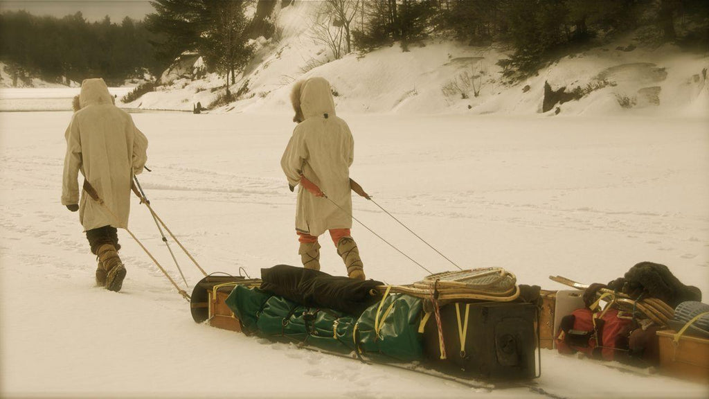 Trail Toboggan - DIY Kit - Stove Snowshoes - Lure of the North Outfitters