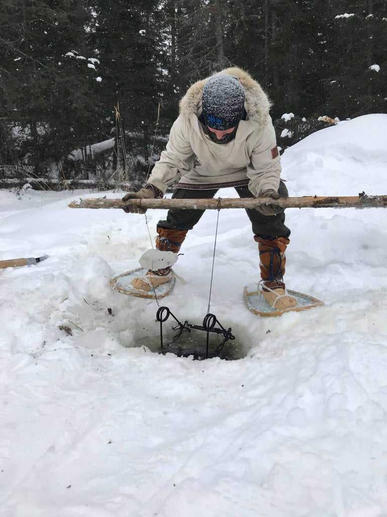 Canvas Anorak - DIY Kit - Ice Hole - Lure of the North Outfitters